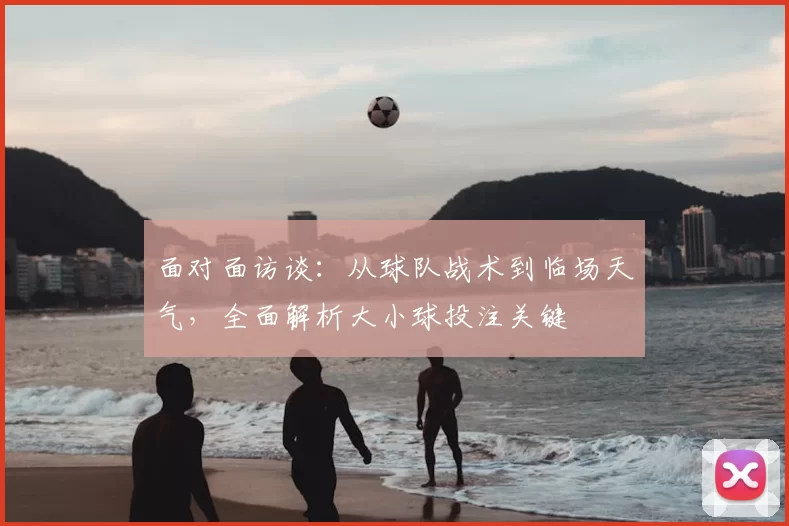 面对面访谈:从球队战术到临场天气,全面解析大小球投注关键