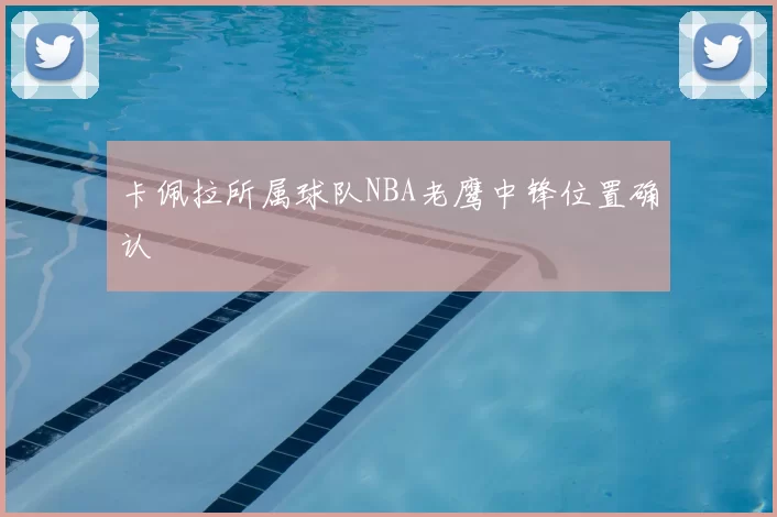 卡佩拉所属球队NBA老鹰中锋位置确认