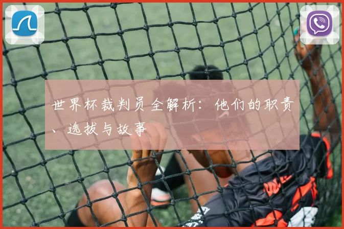 世界杯裁判员全解析:他们的职责、选拔与故事